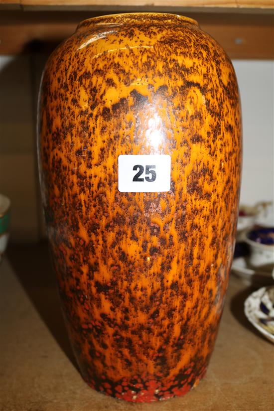 A Souffle glazed vase